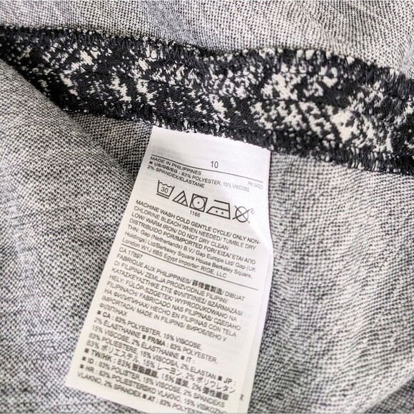 ⭐Marled Banana Republic Textured Knit Midi Skirt, Cocoon, Polyester Blend 10⭐ - Picture 7 of 7